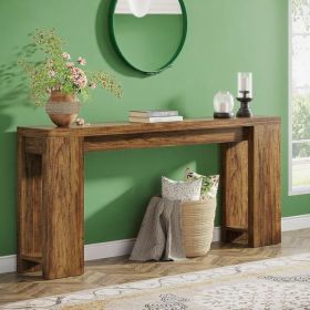 Console Table Wood Sofa Table Entryway Accent Table