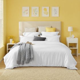 2-Pack White & Pink 3-Piece Bohemian Bedding Sets.Crafted From Durable, Abrasion-resistant Fabric That Maintains Exceptional Softness For Comfort (Option: 2pcs-White-K)